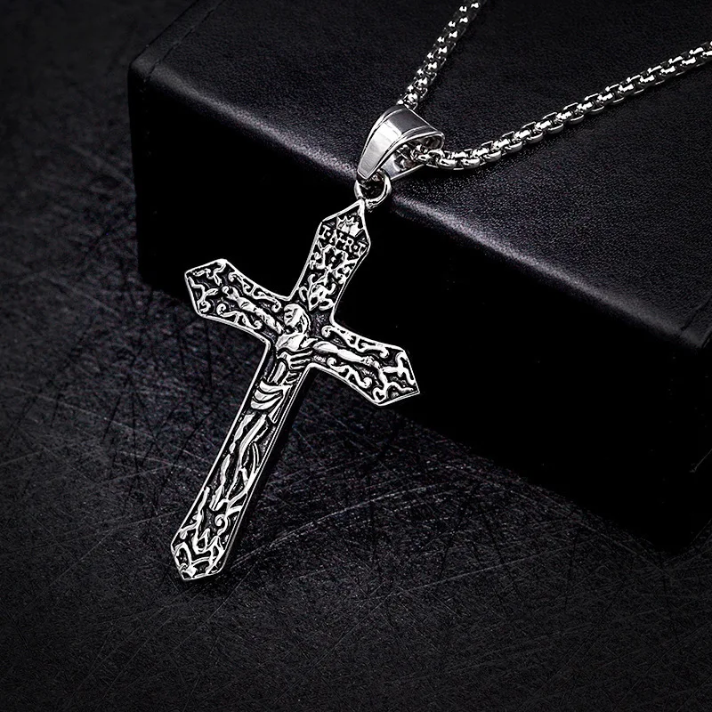

Necklace for Women Accessories Cross Jewelry Necklaces Pendants Vintage Natural Stone Bullet Crystal Clavicle Choker New 2019