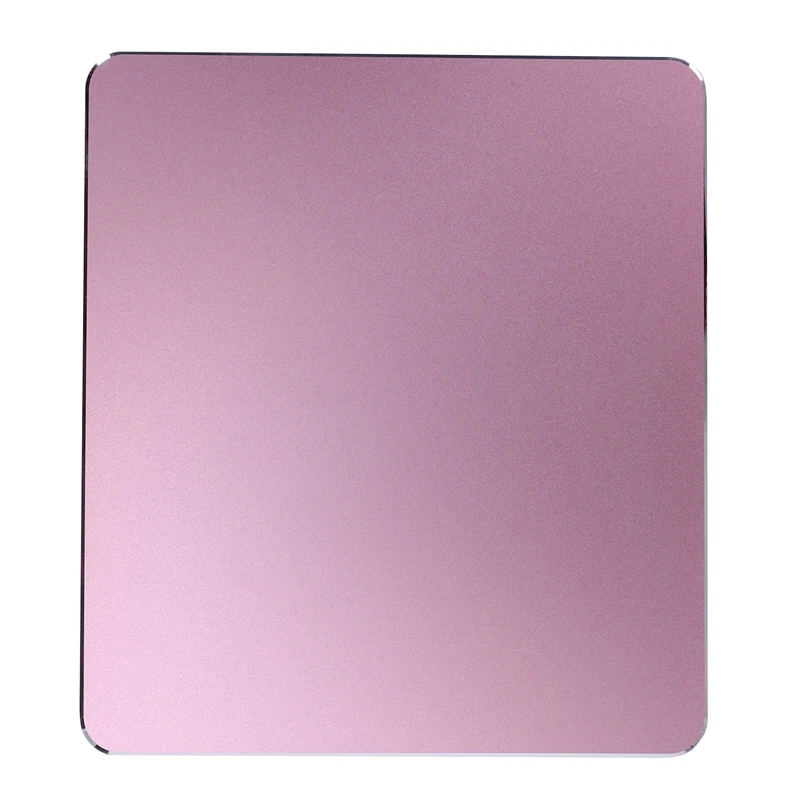 

180x160Mm Aluminum Alloy Non-Slip Gaming Mouse Pad Mat Double Sided Accurate Control Mousepad For Pc Double Side Mouse Pads