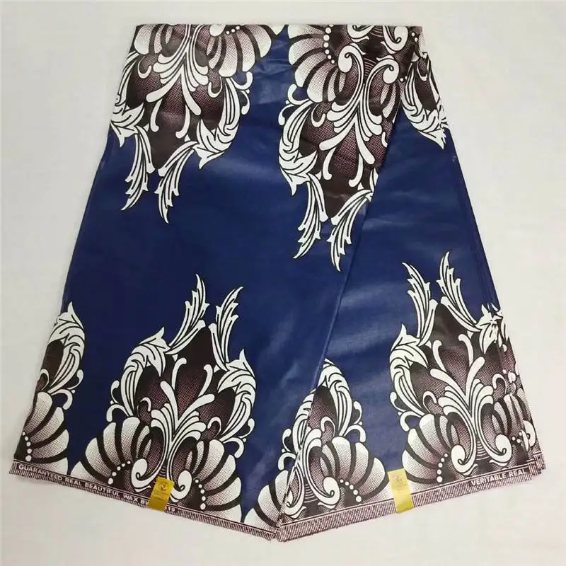 

T2!2019 African Java Wax Prints Fabric 6 Yards For Ankara Style Dress 100% Cotton African Java Wax Fabric ! L32082