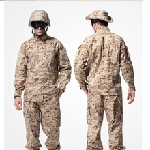 Армии США Военная форма для мужчин Открытый отдых костюм для подготовки армии единый боевой униформе XS-XXL куртка и штаны