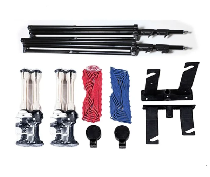 Free photo studio manual background stand 2rolls Manual wall/ Ceiling