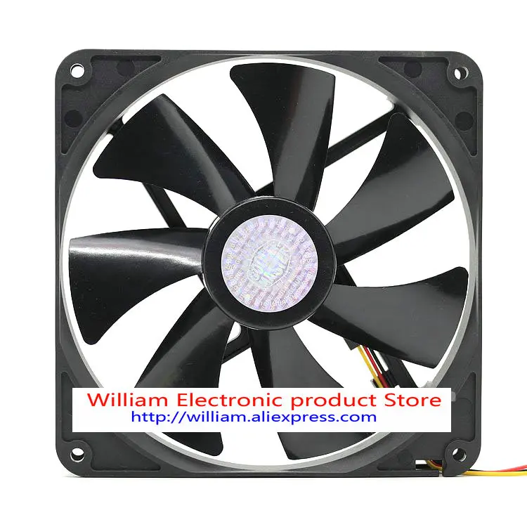 Новый оригинальный охлаждающий вентилятор для шасси FONSONING A14025 10CB 3BN F1 12V 0.14A 140*140*25
