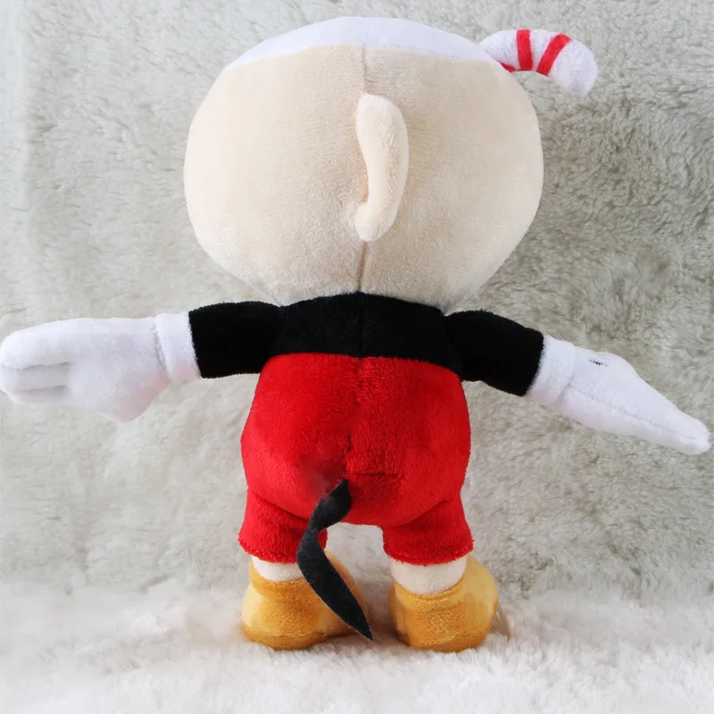 Adventure Cuphead Game Soft Doll Toy Mugman Mecup Brocup Kids Gift Legendary