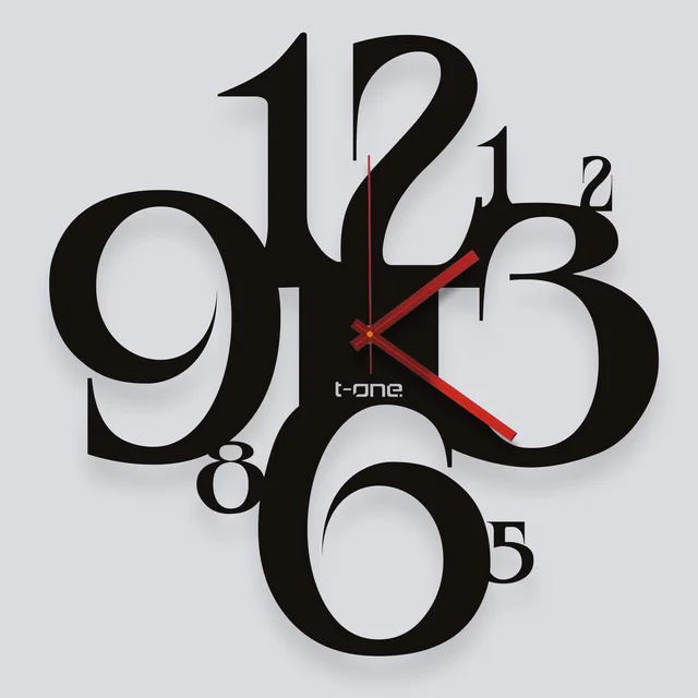 Acrylic Large Wall Clock Modern Design Living Room Decoration Acrylic