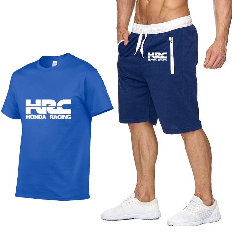 Мужская летняя футболка с коротким рукавом для мотоциклистов, футболка в стиле хип-хоп, высококачественные хлопковые футболки, штаны, спортивная одежда