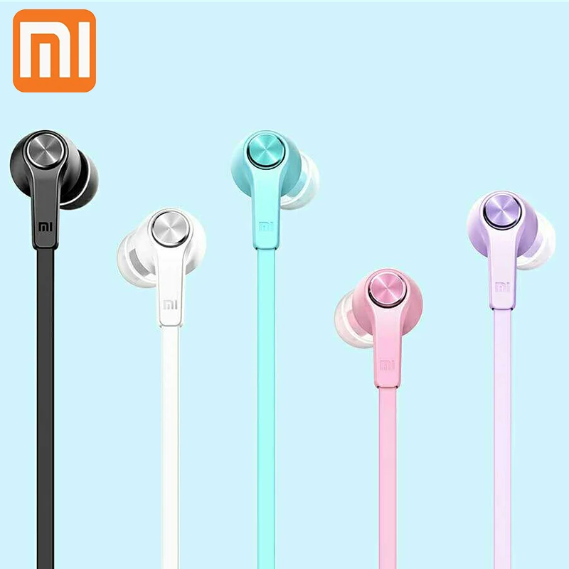 Оригинальный Xiaomi Mi поршень красочная версия 3 5 мм наушники вкладыши Наушники для