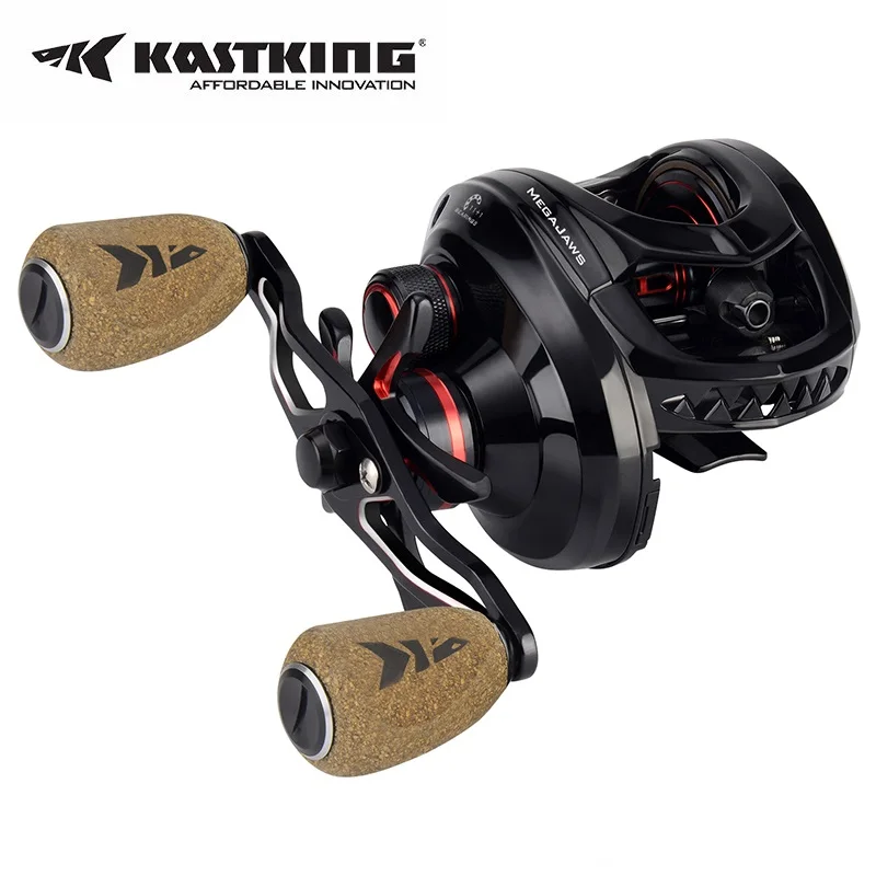 

KastKing Megajaws Baitcasting Reel Right Left Hand Fishing Reel 12BBs 8KG Baitcast Reels