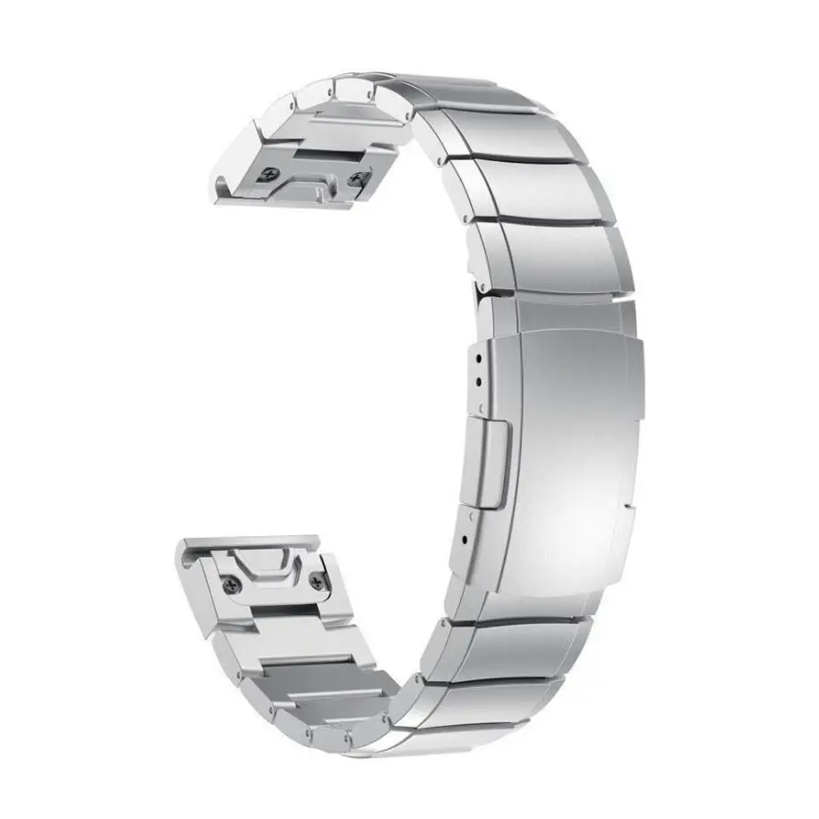SANYU 22 мм ширина нержавеющая сталь часы ремешок для Garmin Fenix 5 Plus встроенный классический металлический Fenix5