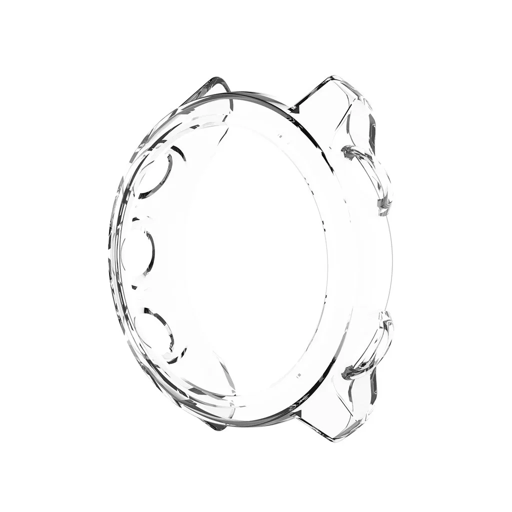 Прозрачный ТПУ Рамка протектор чехол для часов оболочка для Garmin Forerunner 245 M/245 Смарт часы носимые Аксессуары#624