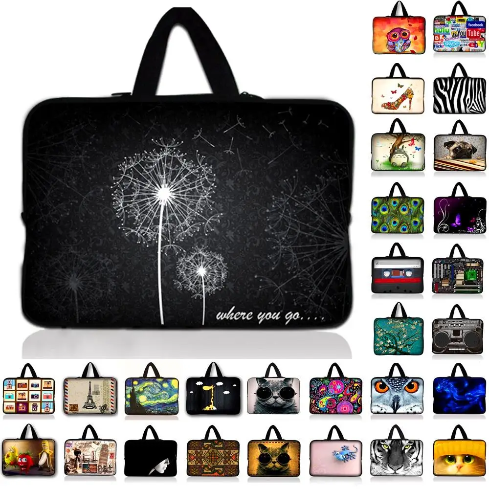 Dandelion Print Laptop Sleeve Tablet Bag Notebook Case For 7 10.1 12 13.3 14 Dandelion Print Laptop Sleeve Tablet Bag Notebook Case For 7 10.1 12 13.3 14
