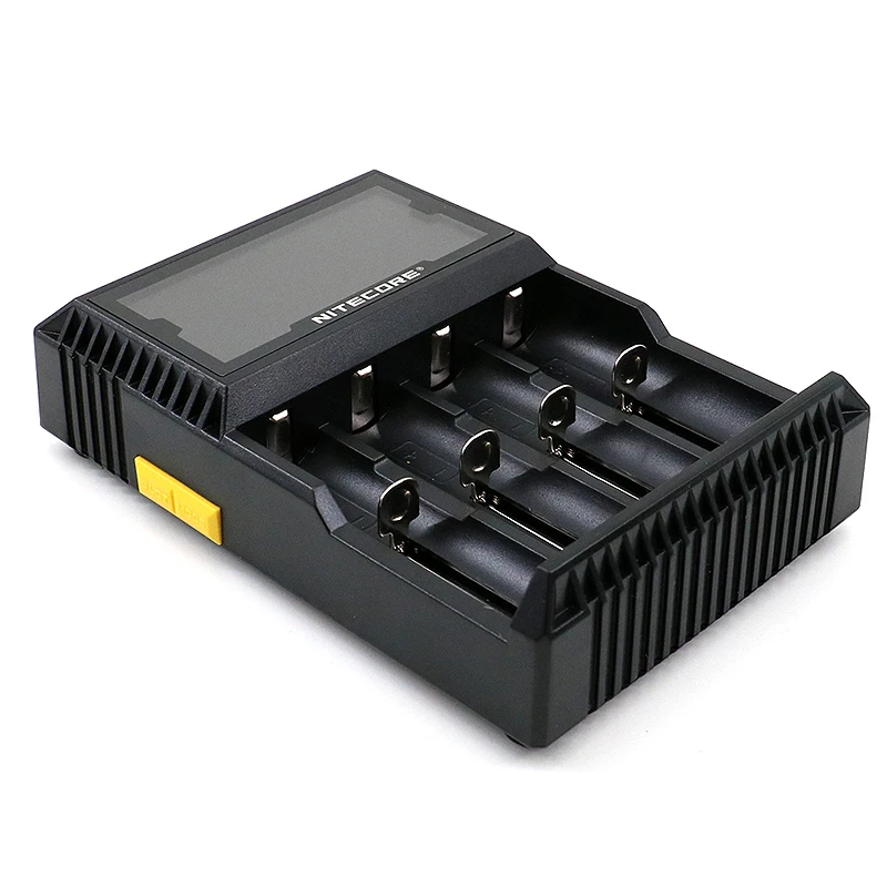 Бренд Nitecore зарядное устройство D4 D2 I4 I2 lcd интеллектуальное зарядное устройство Li-Ion 18650 14500 16340 26650 AAA AA 12 В