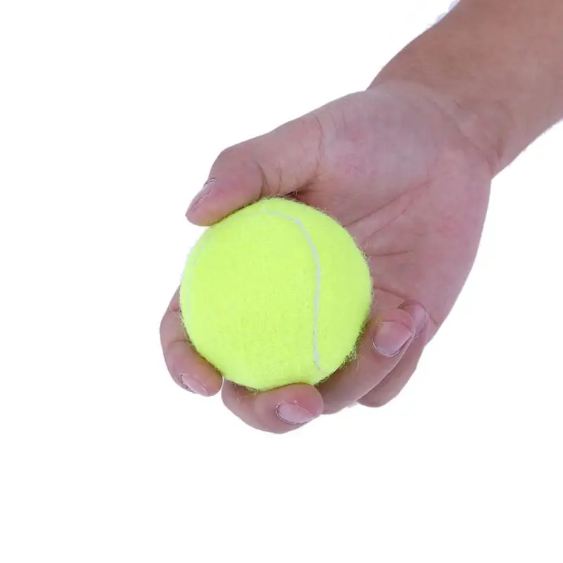 1 шт. прочный Теннисные Мячи химических Волокно резиновая Спорт на открытом воздухе Стандартный Размер Эластичный Обучение специальные Хорошее отказов 7 см Диаметр