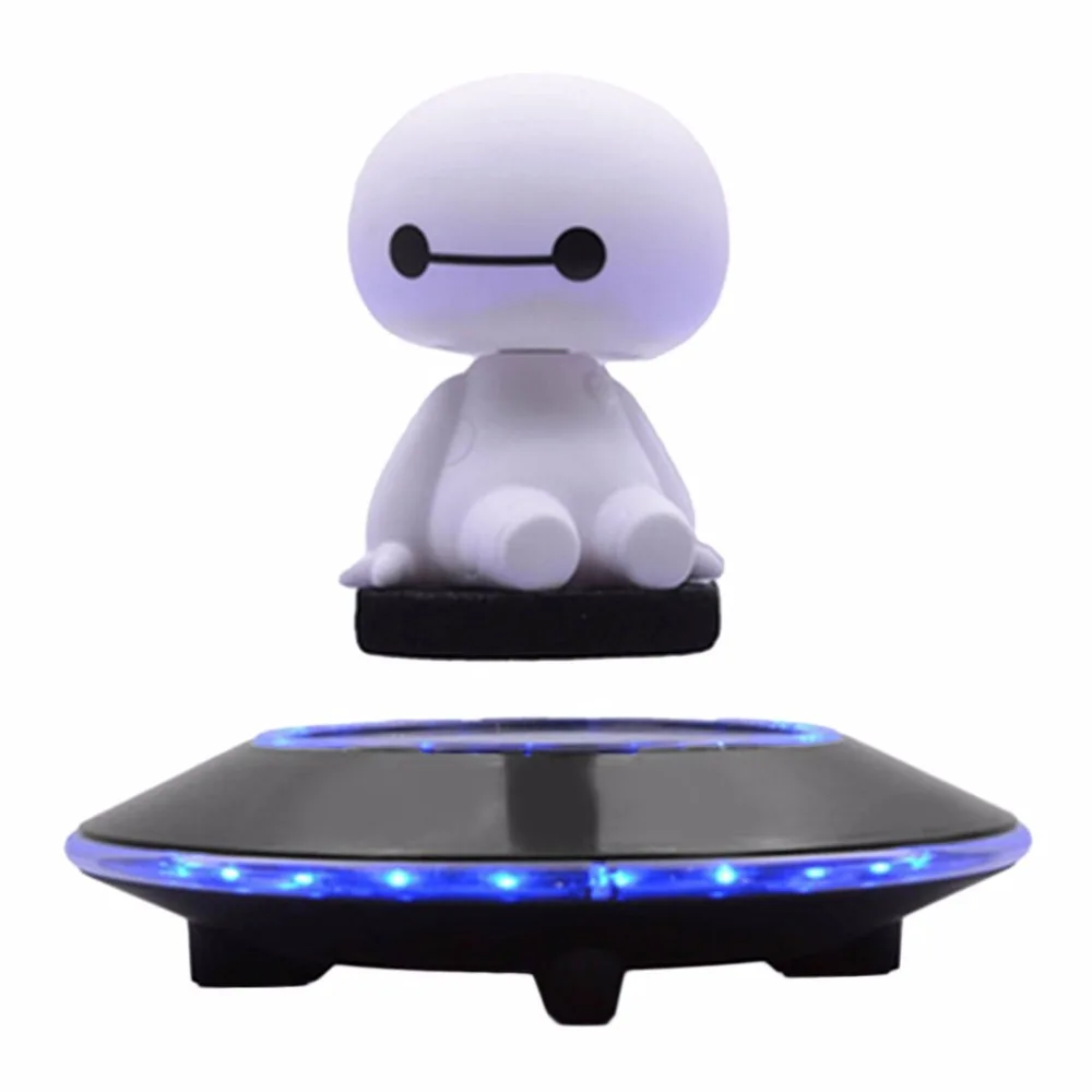 

Magnetic Suspension Flying Saucer Showing Shelf Carrying Weight 450g 650g 800g Upper Suspension LED Round Display Stands