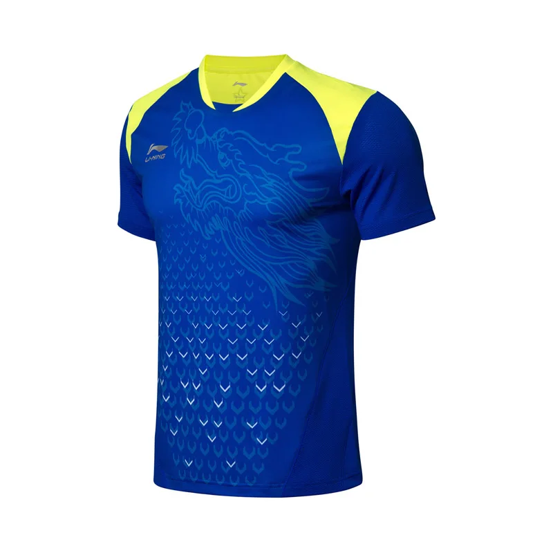 Li Ning Men Table Tennis T Shirt Ma Long National Team Sponsor Breathable Lining Competition Sports T Shirts Aayn175 Mts2776 Table Tennis Jerseys Aliexpress