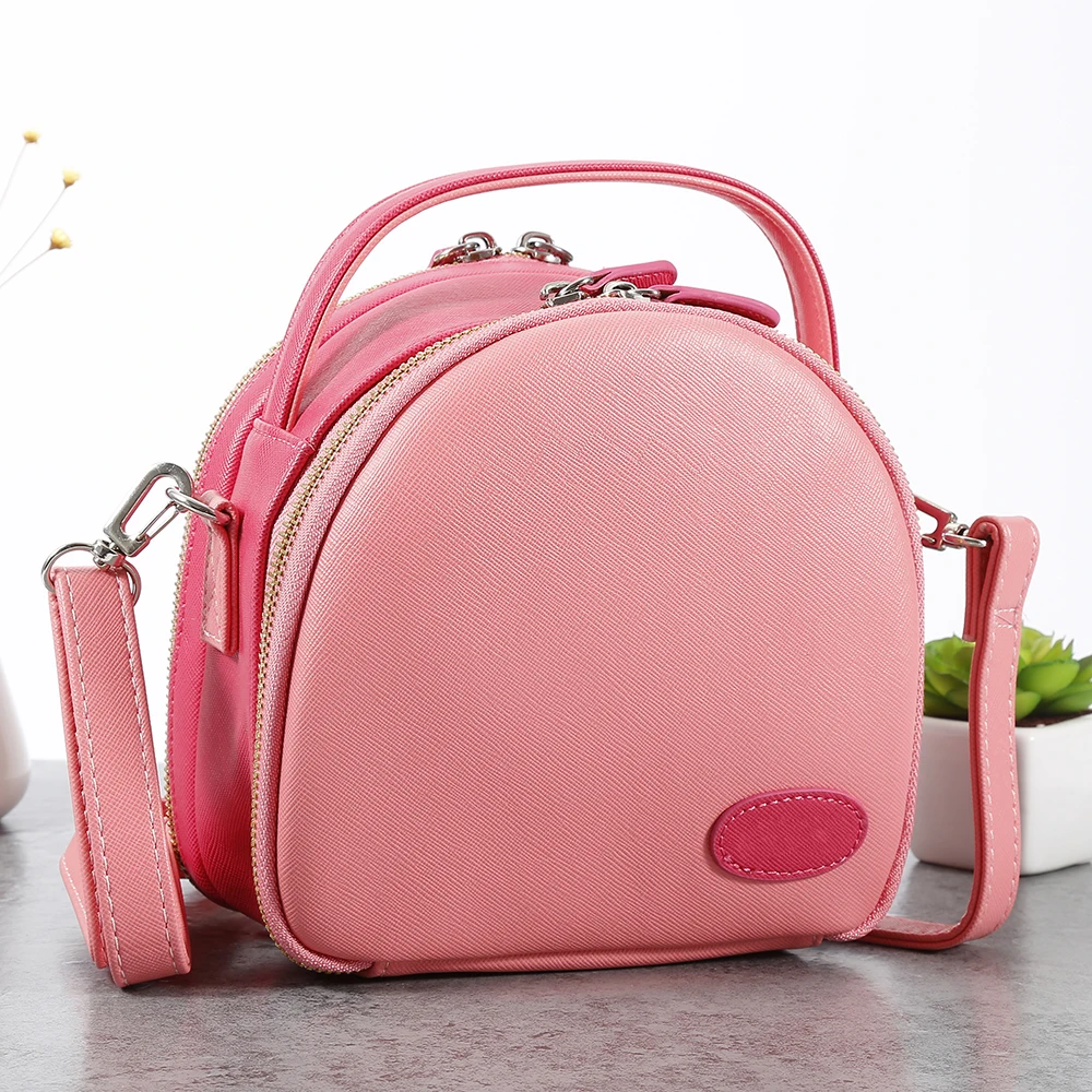 2017 Fashion Portable Camera Case Bag Backpack Pu Leather Camera Cover