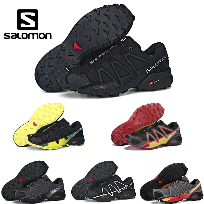Salomon Men's sneakers Shoe Speed Cross 4 CS Outdoor Sport Athletic Zapatillas Hombre Jogging Fencing Running Mujer Shoes