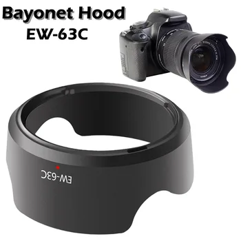 

Universal EW-63C Camera Lens Hood for Canon EF-S 18-55mm f/3.5-5.6 IS 58mm Screw-in Tulip Flower Filter Thread Camera Lens Hood