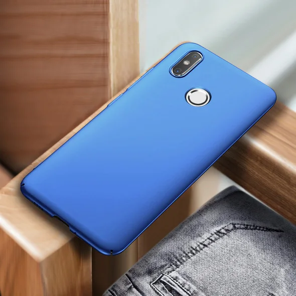 Матовый ультратонкий жесткий пластиковый чехол-накладка для Xiaomi mi mix 2s матовый