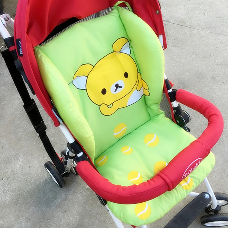 

Baby Stroller Cushion Dining Chair Highchair Pushchair Seat Cover Mat Baby Diaper Pad Cotton Pram Mattress Stroller Accessories