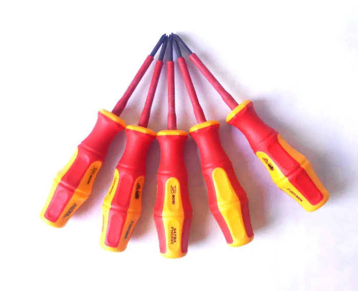 

Wholesale BOSI Germany VDE Insulation PH0 screwdriver 5pcs/pack electrician BOSI Tools rasp dremel 2016