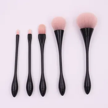 

5pcs Waistline Blending Smooth Makeup Brushes Kits Makeup Professional Cosmetic Brush Blush Powder Foundation Brush Free Ship
