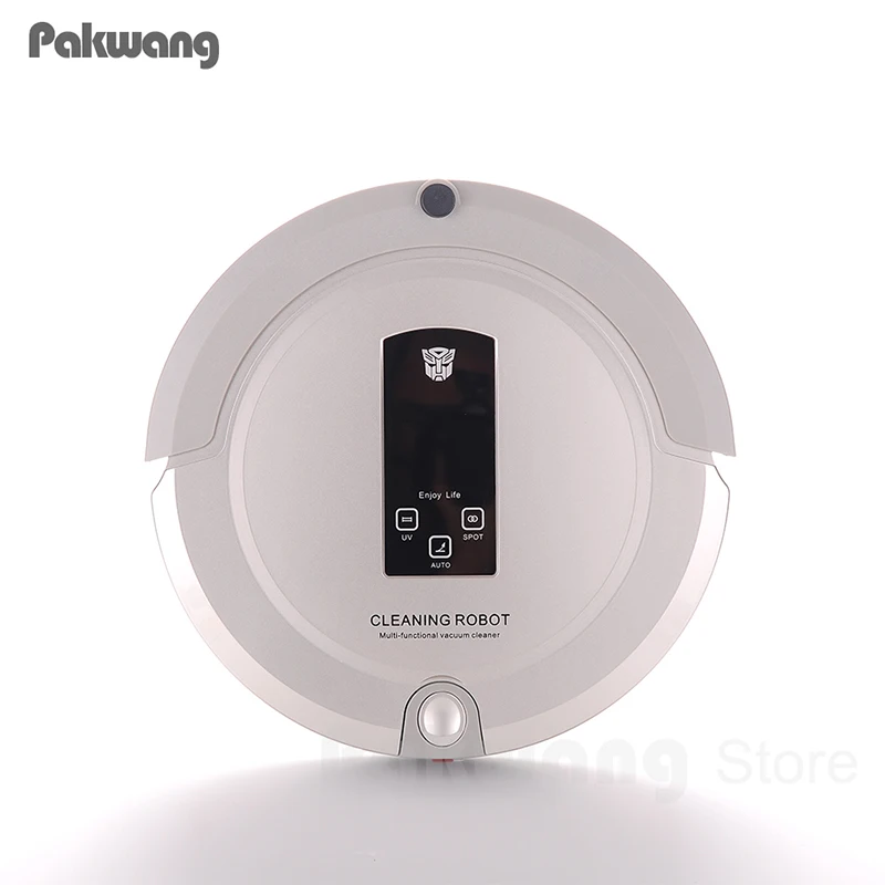 

PAKWANG A320 Robot Vacuum Cleaner Lcd Display, Touch Screen,Auto Recharge Function,Wireless Remote Control