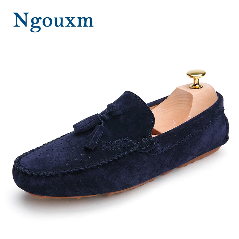 moccasins blue