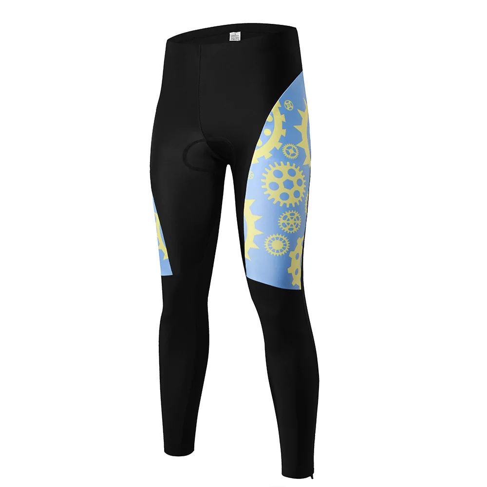 

8D Cycling Pants Winter Bike Bicycle Tights Warm Thermal MTB Bike Trousers Ciclismo Pants With Winter Seam Gel Pad/Sponge Pad