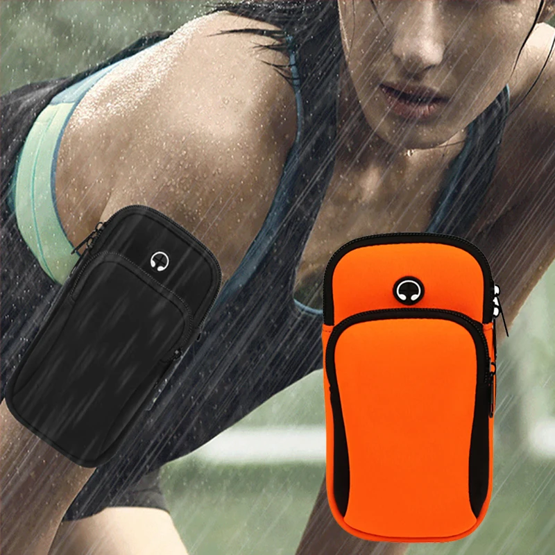 

Universal Sport Armband Phone Bag Case Waterproof Running GYM Belt Pouch Cover for iPhone X 6 7 8 Plus Samsung Xiaomi Under 6.0"