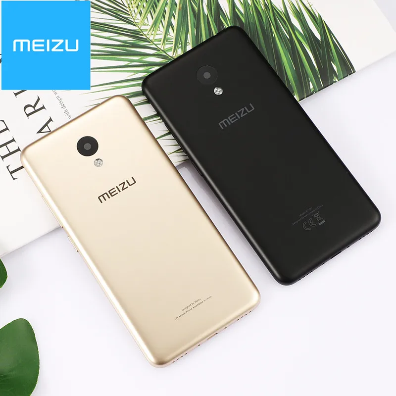 

Battery Door Housing Frame for Meizu M5c M5C Back Cover Replacement Part Cases With Power Volume Buttons + Camera Lens
