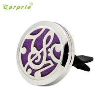 Горячая Примечание шаблон из нержавеющей авто освежитель вентиляционного отверстия эфирное масло диффузор подарочный медальон Декор подарок 15 Aug