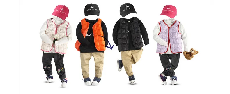 autumn winter little baby girls boys warm vest red black blue green padded boys girls waistcoat kids outerwear jacket coat  2 3 4 5 6 7 8 9 10 years waistcoat boys kids sleeveless jacket for kids  girls winter vest kids vest boys (18)