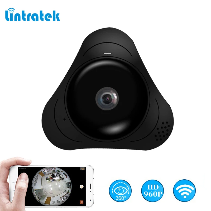 lintratek Surveillance Camera 960P 360 degree Wireless Security Camera mini IP wifi Panoramic VR Camera wi-fi 3D fisheye IP Cam lintratek Surveillance Camera 960P 360 degree Wireless Security Camera mini IP wifi Panoramic VR Camera wi-fi 3D fisheye IP Cam
