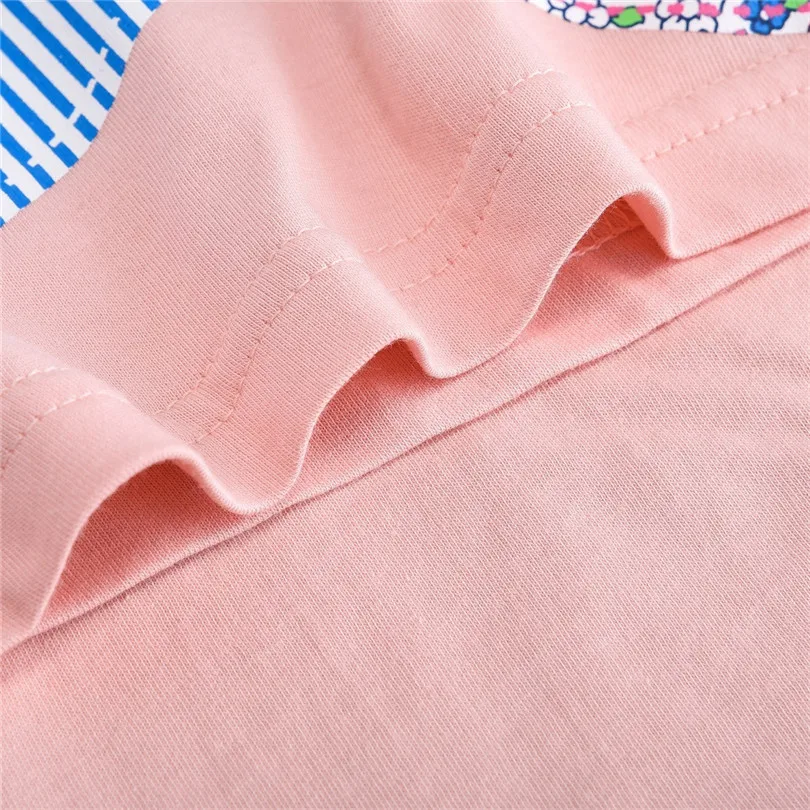 2019 new Toddler Kids Baby Boys Girls Clothes Short Sleeve Cartoon Tops T-Shirt Blouse fashion cute design #4m26 (1)