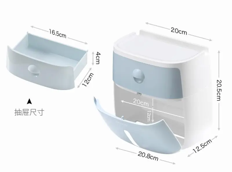 Держатель для туалетной бумаги Творческий пластиковые ванны держатель для туалетной бумаги настенный коробка для хранения бумаги держатель для туалетной бумаги LO10191146