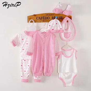 

8 Pieces Baby Gift Set Newborn Clothes Unisex Baby Girl Clothes Baby Boy Clothes Soft 100%Cotton Children Infant Clothing Sets