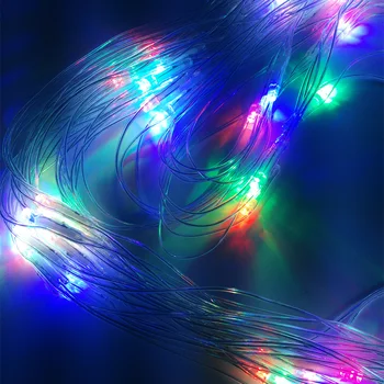 

YIYANG Un filet de lumiere Colorful 1.5*1.5m 96 LED Net Light/ Christmas Lights/Wedding/Party Decoration OUTDOOR Lighting Luces