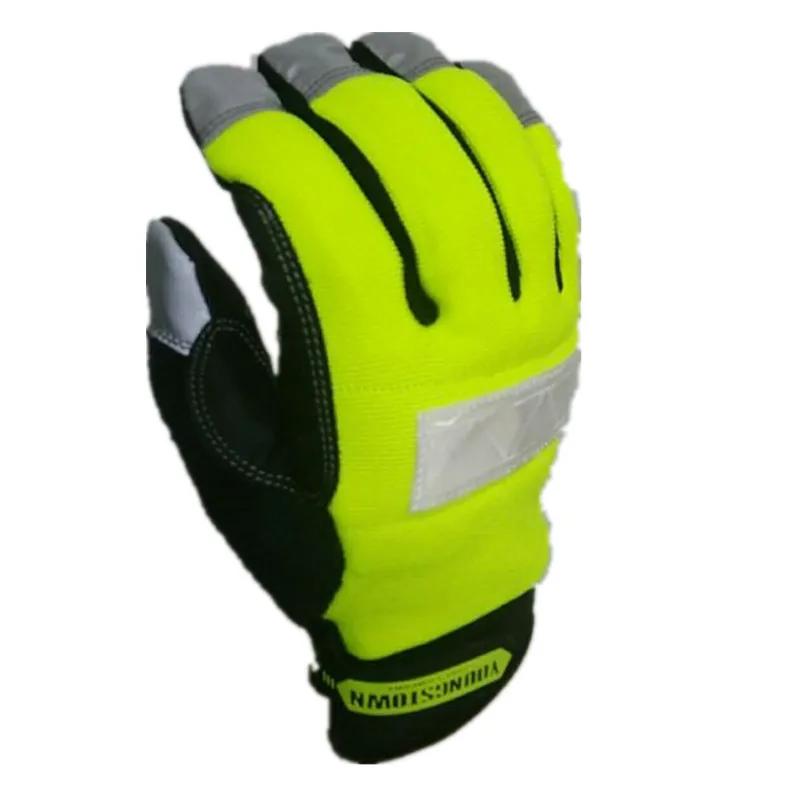 high visibility 100% waterproof and windproof warmth durability safety glove(green large) high visibility 100% waterproof and windproof warmth durability safety glove(green large)