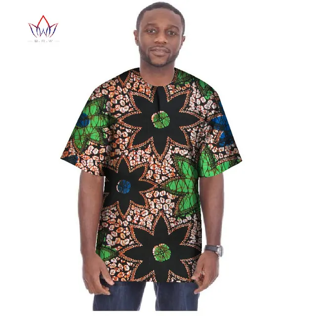 Fashions Africa Style Short Sleeve Tees T Shirts Dashiki African Print ...