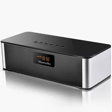 NEW Audio Wireless Bluetooth Speaker Phone 4.0 Alarm Clock Function Computer Stereo Russia Free Shipping