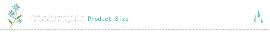Product Size