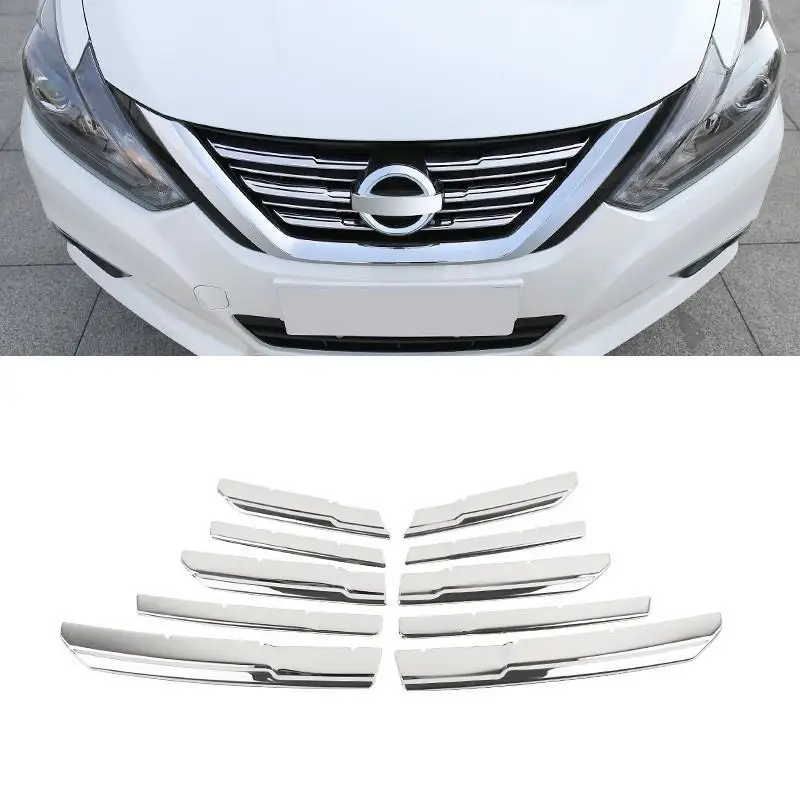 

Body Grille Exterior Excent Auto Modified Decorative Decoration Sticker Strip Accessory Car 13 14 15 16 17 18 FOR Nissan Teana