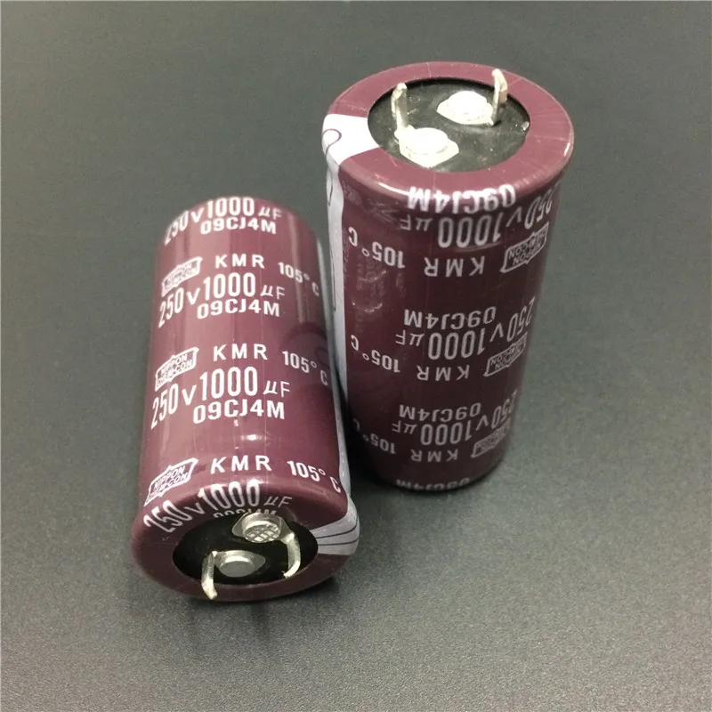 2шт 1000 мкФ 250 В NIPPON NCC КМР серии 25x50 мм пониженного размера 250V1000uF оснастки PSU