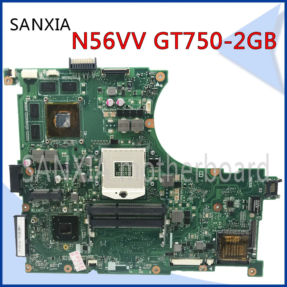 KEFU N56VV motherboard for ASUS N56VV N56VM N56VZ N56VJ laptop motherboard GT750M original tested mainboard KEFU N56VV motherboard for ASUS N56VV N56VM N56VZ N56VJ laptop motherboard GT750M original tested mainboard