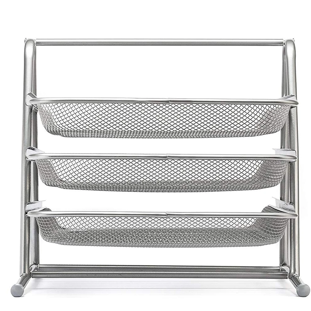 3 Tier Desk Tray Office Organizer The Mesh Collectio In File