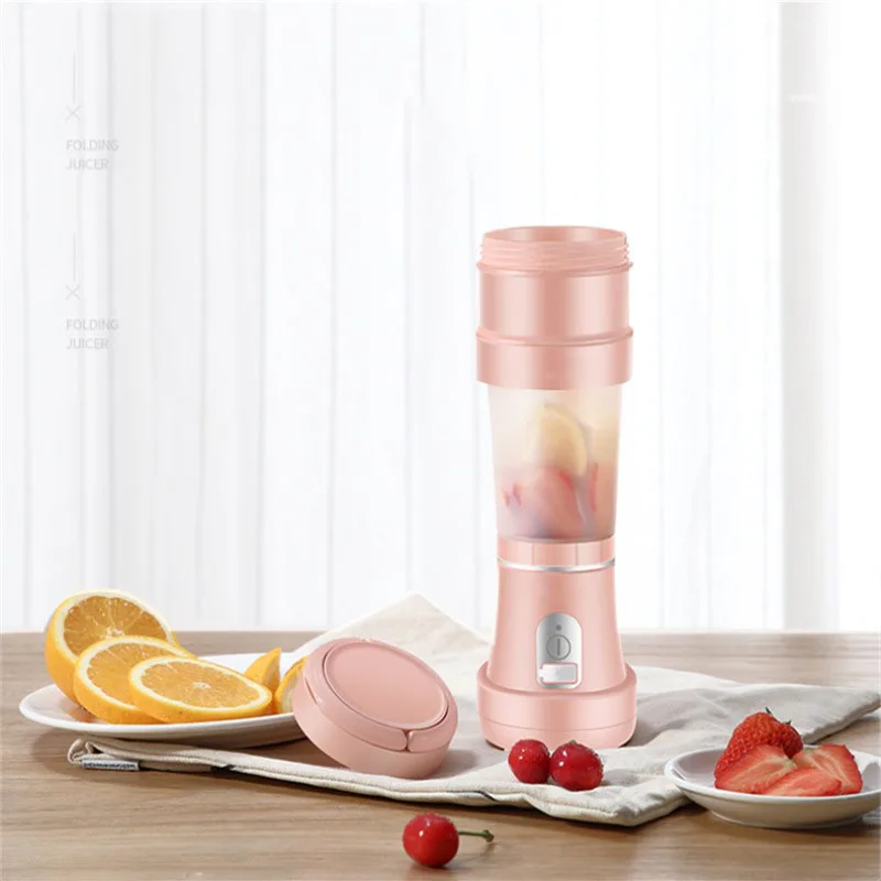 

Portable juicer home multi-function mini student electric juice cup folding automatic juice machine