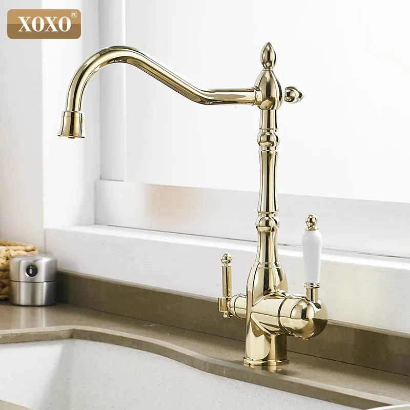  XOXO Filter Kitchen Faucets Deck Mounted Torneira Cozinha Mixer Tap Cold and hot Water Purification - 33005786710