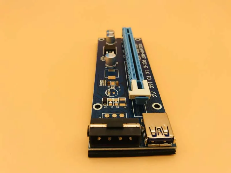 PCIE USB 3 0 60 см pcie расширитель переходная карта 1x к 16x Дата кабель SATA 4Pin IDE Molex адаптер