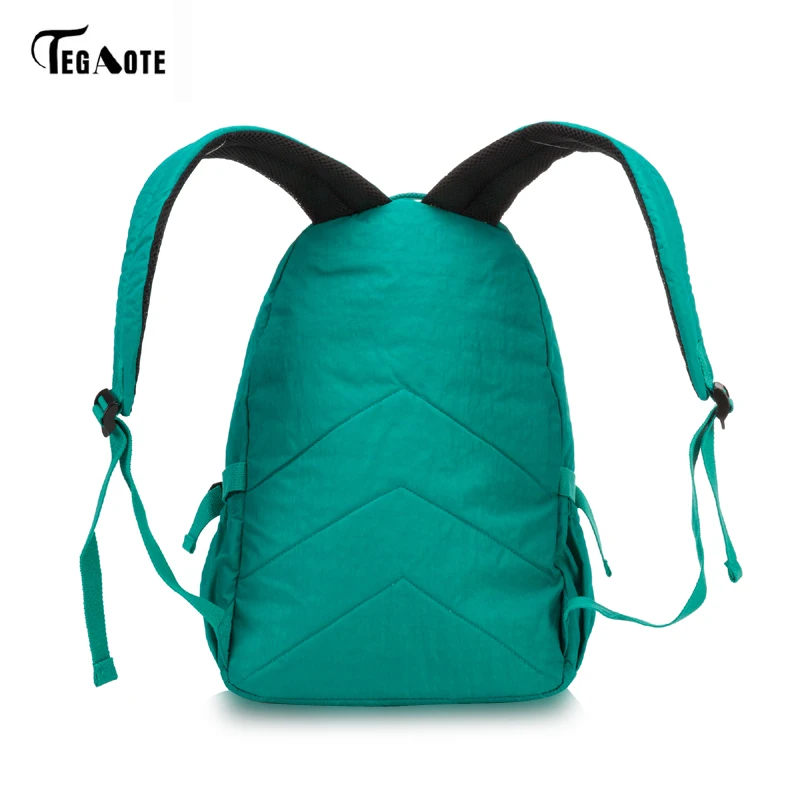 TEGAOTE, женский рюкзак для девочек-подростков, нейлоновые рюкзаки, Mochila Feminina, женский рюкзак для путешествий, школьный рюкзак, сумка для путешествий