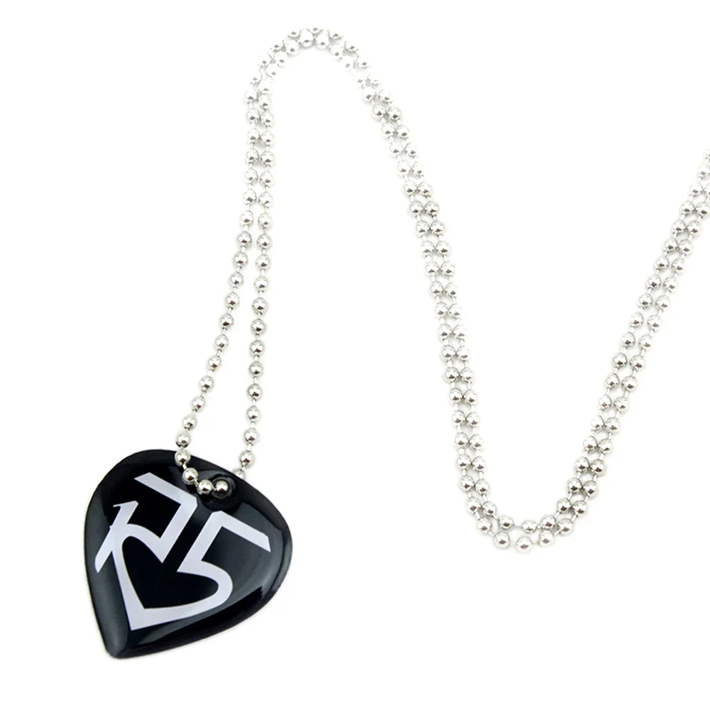 1 шт. в форме сердца R5 алюминиевое ожерелье с подвеской в виде собачьей бирки с 24 дюймовой шаровой цепью